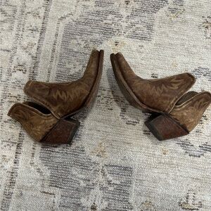 Ariat Brown Western Booties